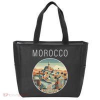 Morocco Scenery Art Deco Tote Bag thumb 0