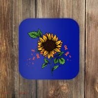 Multiple Sclerosis Awareness Any Ms Warrior Gift Coaster thumb 0
