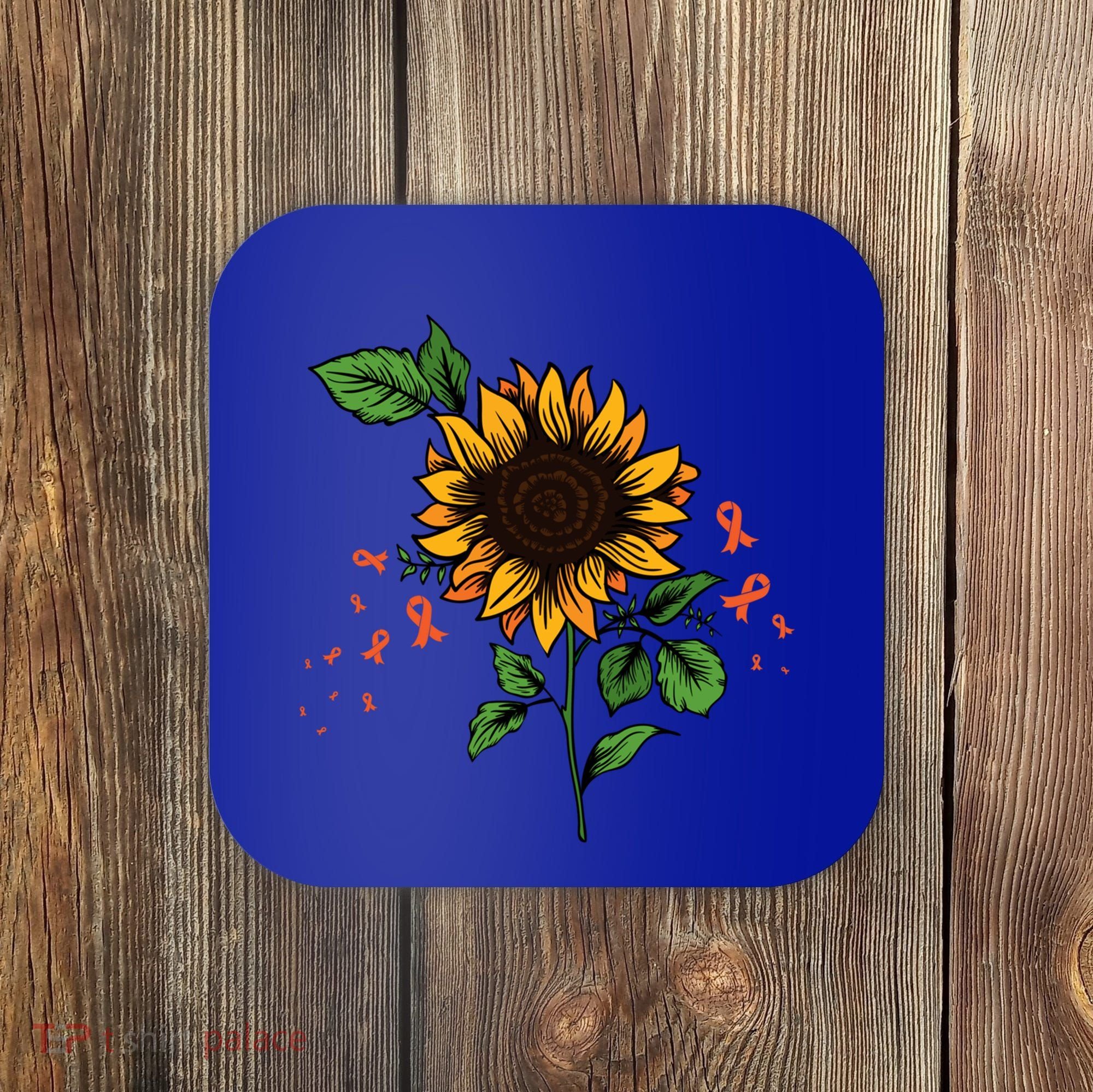 Multiple Sclerosis Awareness Any Ms Warrior Gift Coaster
