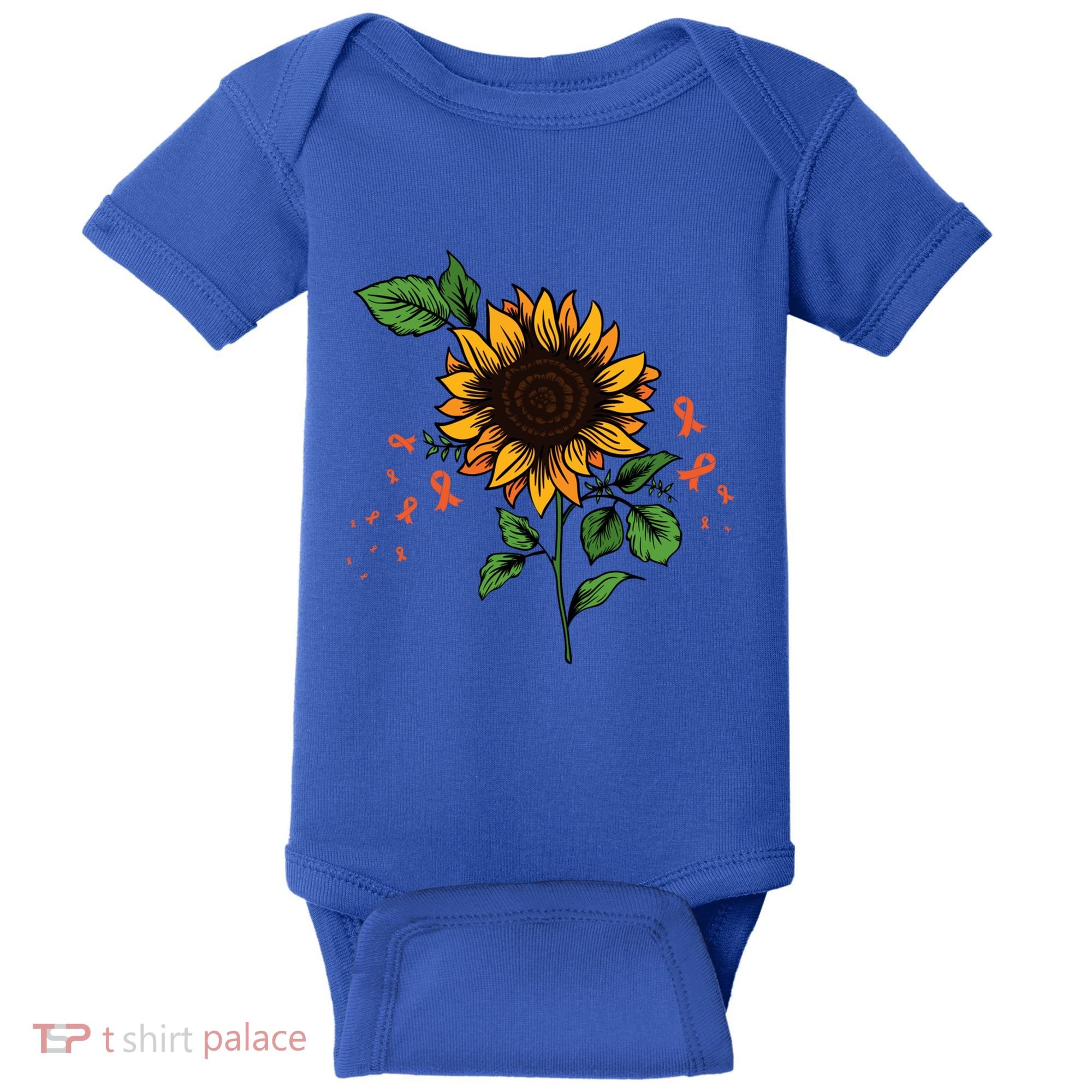Multiple Sclerosis Awareness Any Ms Warrior Gift Baby Bodysuit