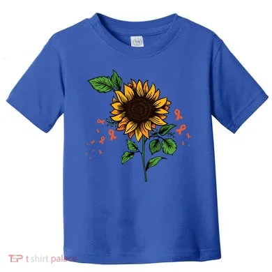 Multiple Sclerosis Awareness Any Ms Warrior Gift Toddler T-Shirt