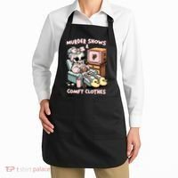 Murder Shows And Comfy Clothes Apron thumb 2