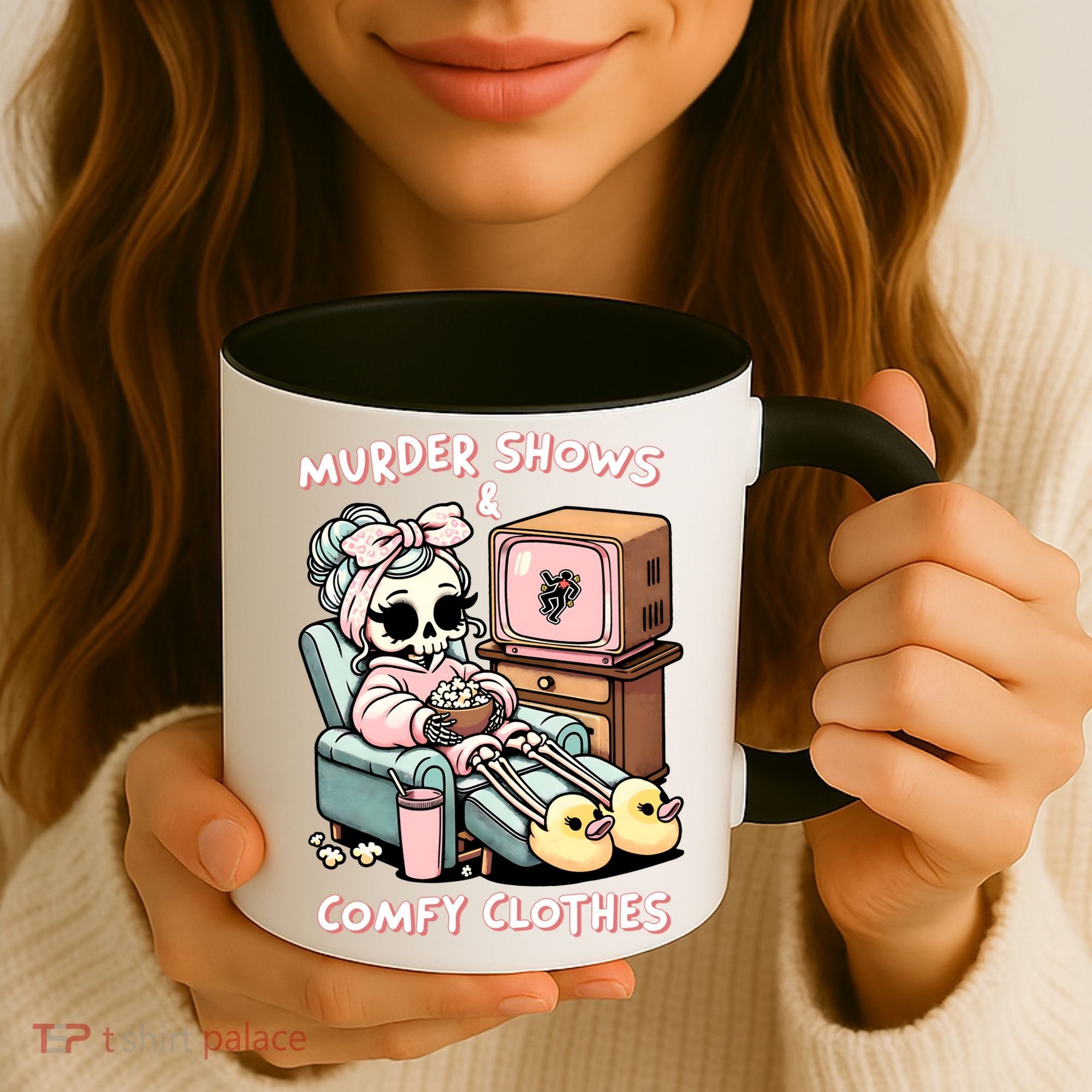 Murder Shows And Comfy Clothes Coffee Mug
