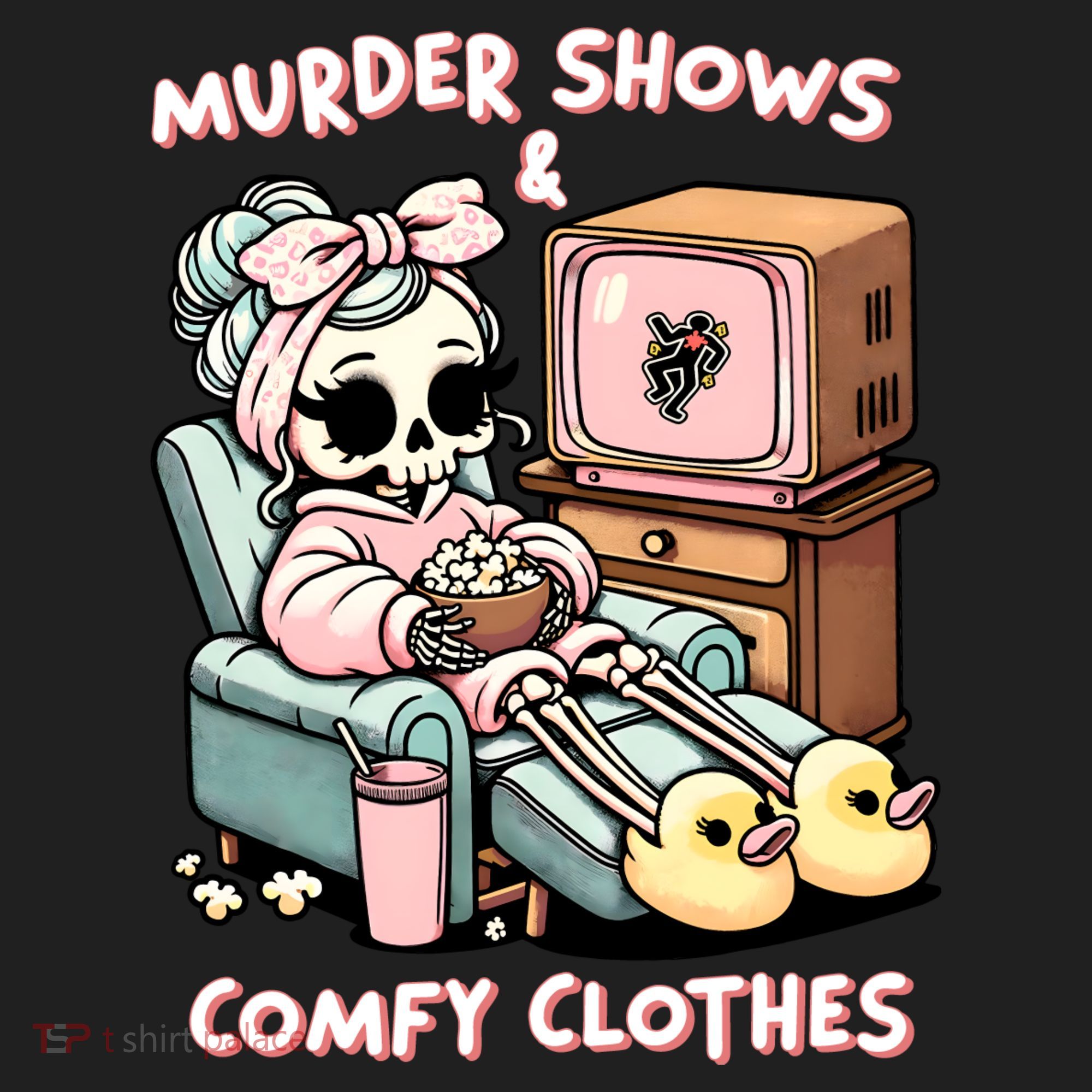 Murder Shows And Comfy Clothes Beanie