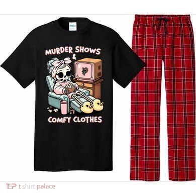 Murder Shows And Comfy Clothes Pajama Set