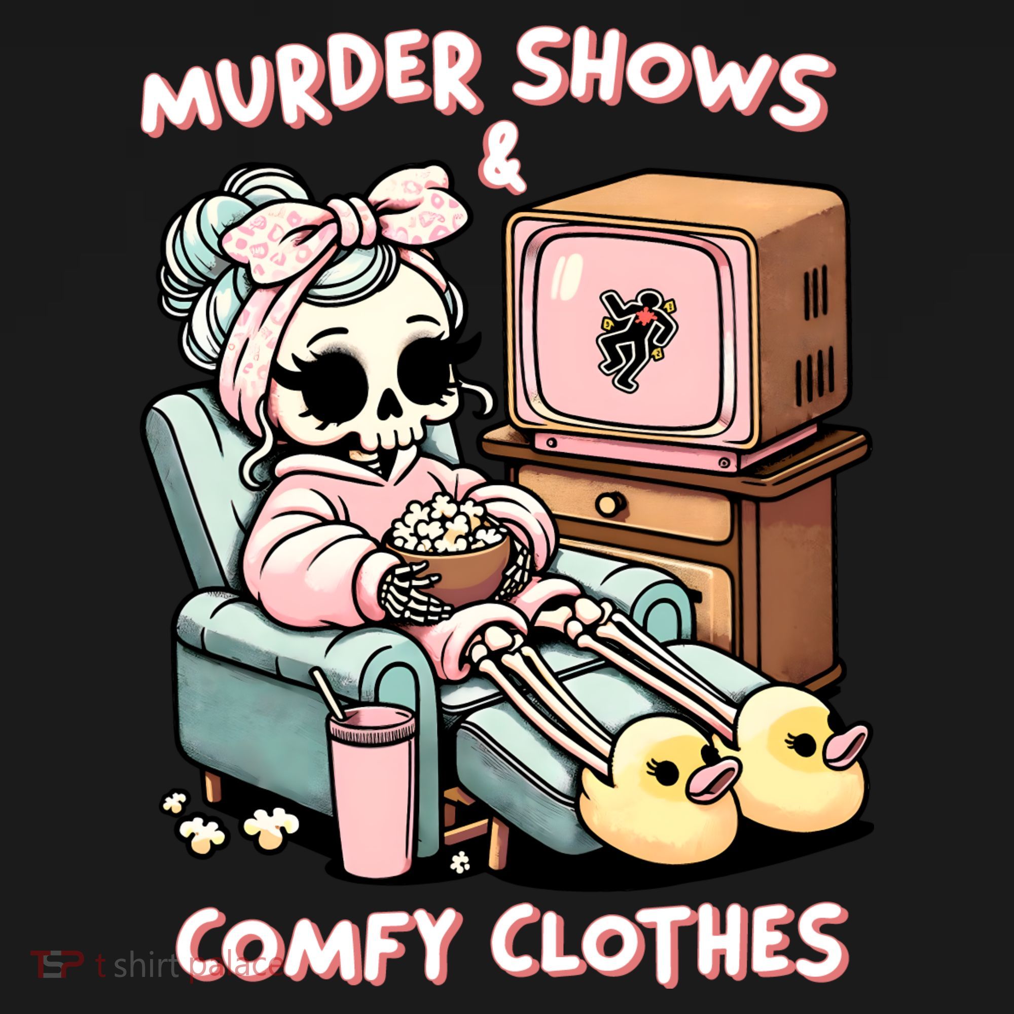 Murder Shows And Comfy Clothes Polo