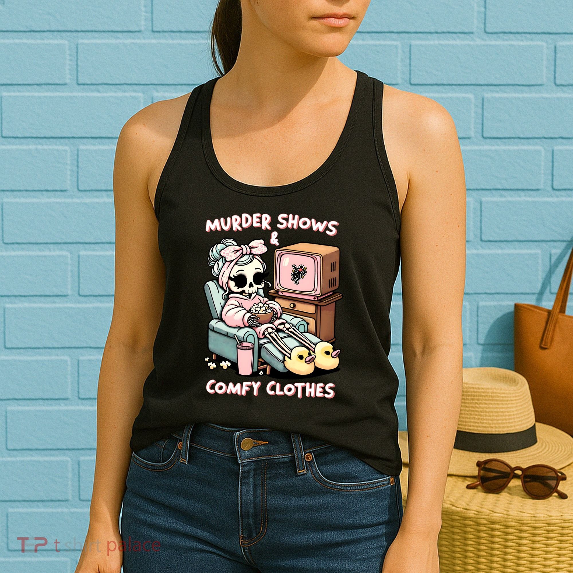 Murder Shows And Comfy Clothes Women's Tank Top