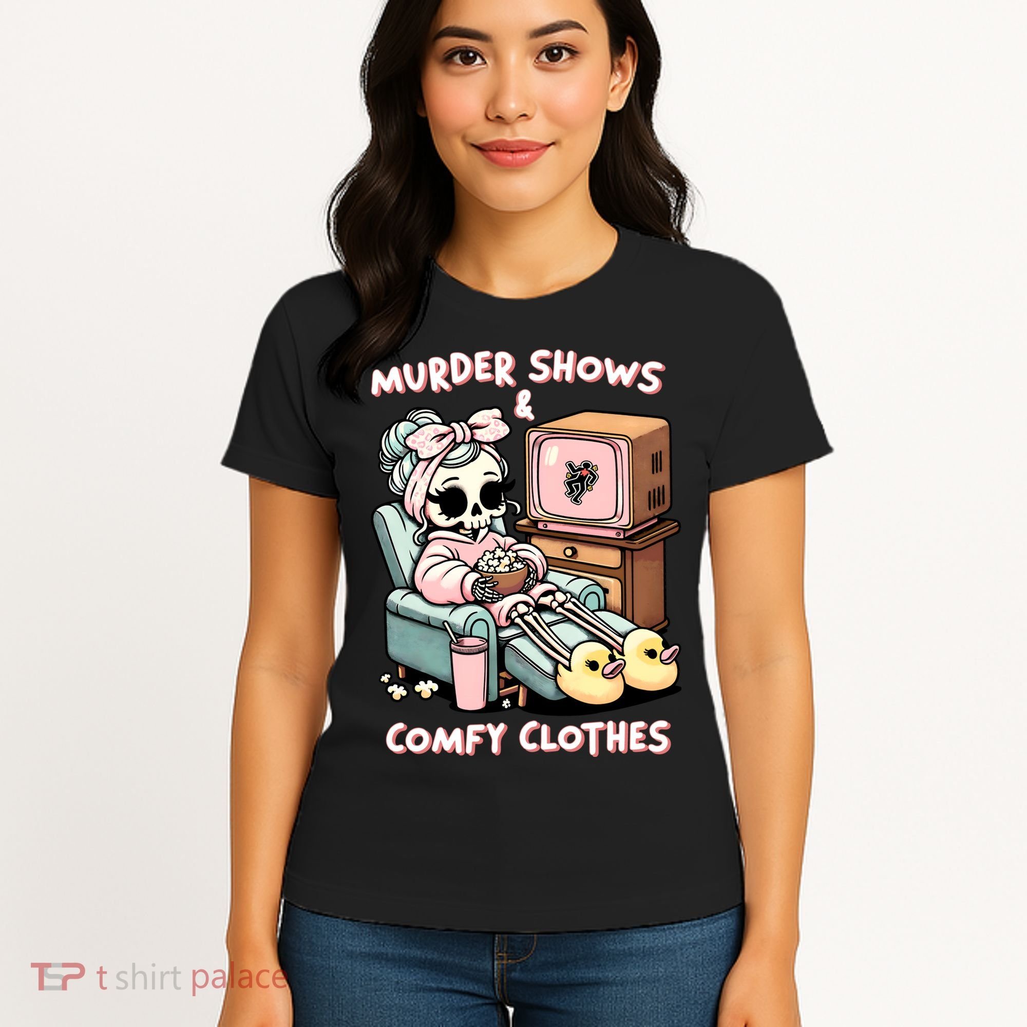 Murder Shows And Comfy Clothes Women's T-Shirt