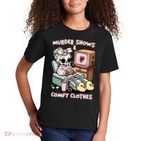 Murder Shows And Comfy Clothes Kids T-Shirt thumb 2