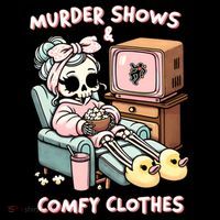 Murder Shows And Comfy Clothes Kids T-Shirt thumb 4