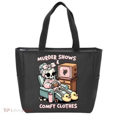 Murder Shows And Comfy Clothes Tote Bag