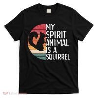 My Spirit Animal Is A Squirrel Squirrel Apparel Vintage T-Shirt thumb 0