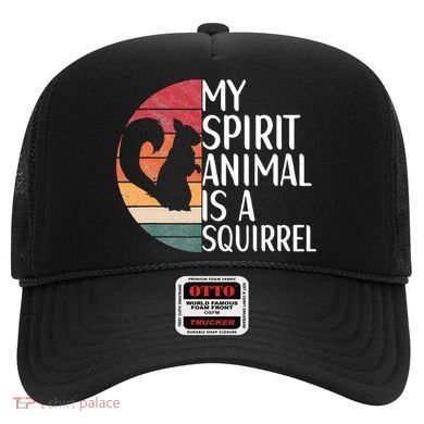 My Spirit Animal Is A Squirrel Squirrel Apparel Vintage Hat