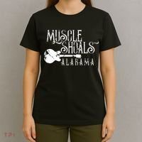 Muscle Shoals Alabama With Guitar Swampy Soul Music Fans T-Shirt thumb 4
