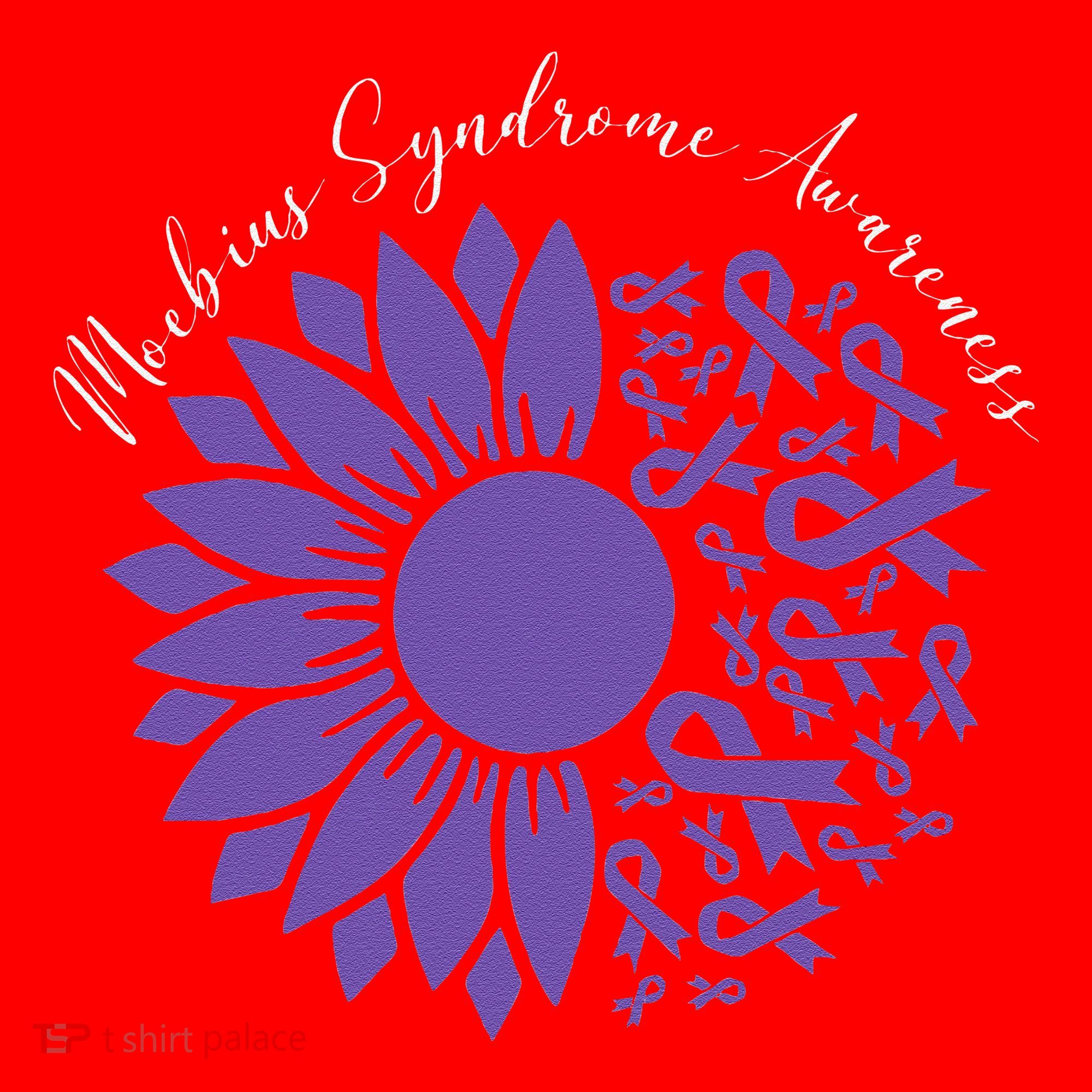 Moebius Syndrome Awareness Sunflower Purple Ribbon Support Gift Santa Hat
