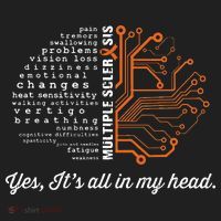 Multiple Sclerosis Awareness MS Head Warrior MS Support Idea Women's Sweatshirt thumb 2