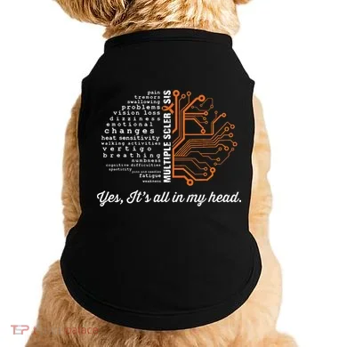 Multiple Sclerosis Awareness MS Head Warrior MS Support Idea Doggie Tank