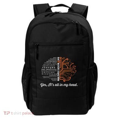 Multiple Sclerosis Awareness MS Head Warrior MS Support Idea Backpack