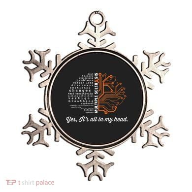 Multiple Sclerosis Awareness MS Head Warrior MS Support Idea Ornament