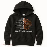 Multiple Sclerosis Awareness MS Head Warrior MS Support Idea Kids Hoodie thumb 0