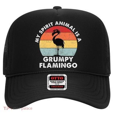 My Spirit Animal Is A Grumpy Flamingo Hat