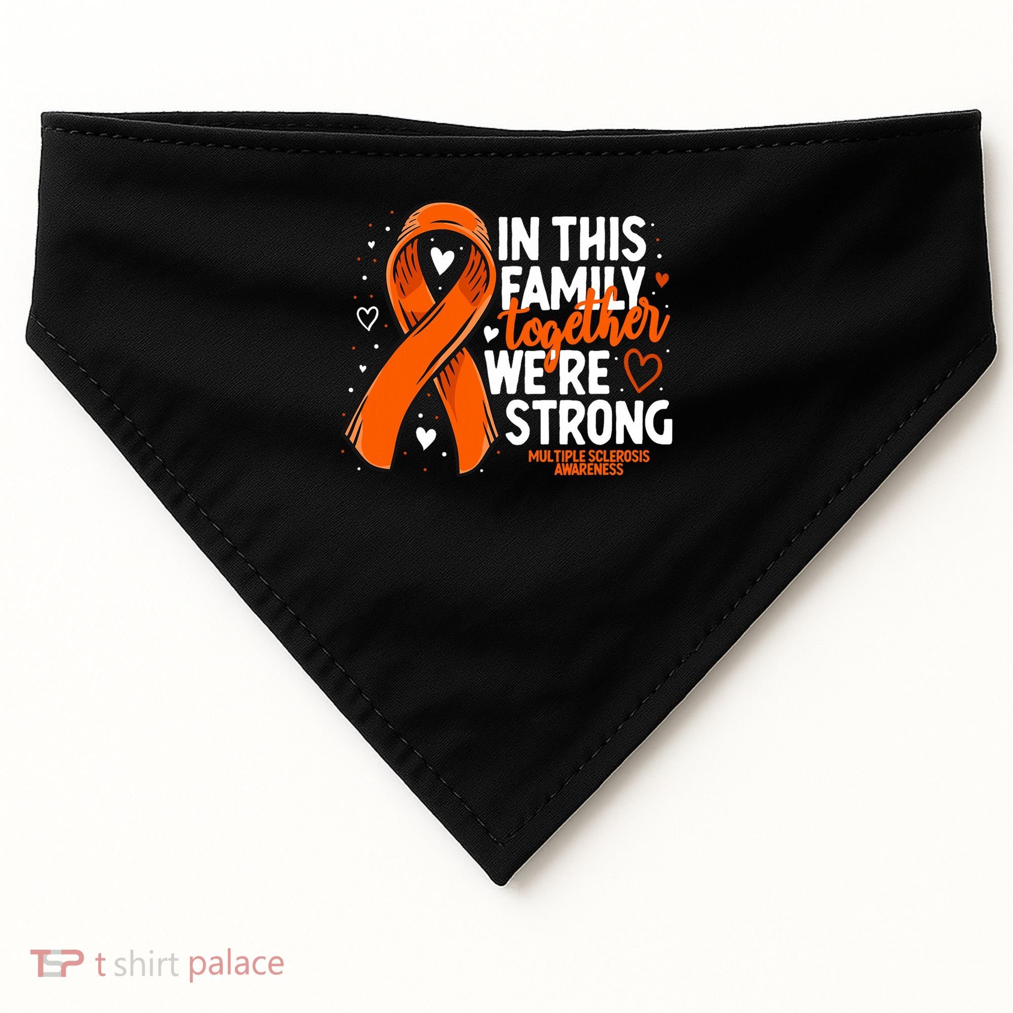 Multiple Sclerosis Awareness Family Support Ms Awareness USA-Made Doggie Bandana