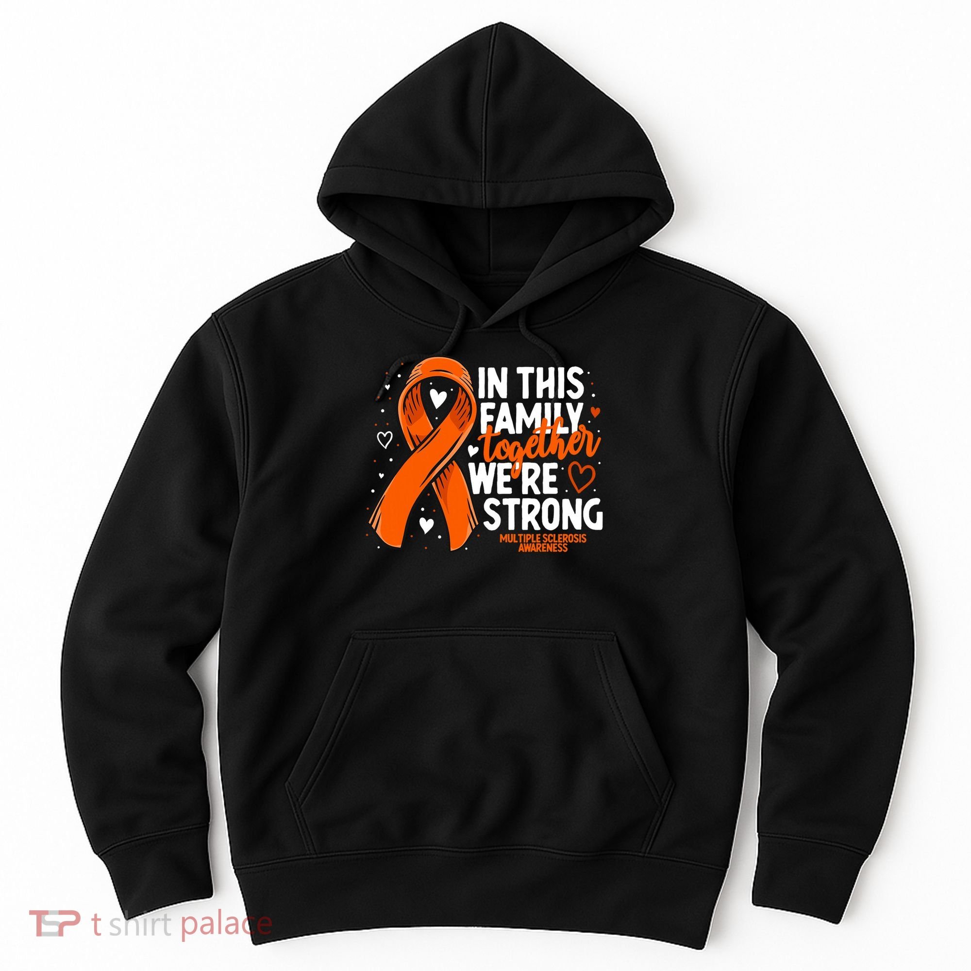 Multiple Sclerosis Awareness Family Support Ms Awareness Hoodie