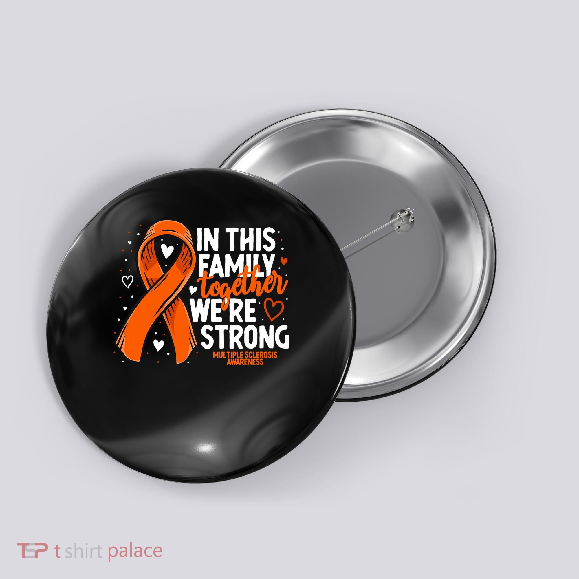 Multiple Sclerosis Awareness Family Support Ms Awareness Button