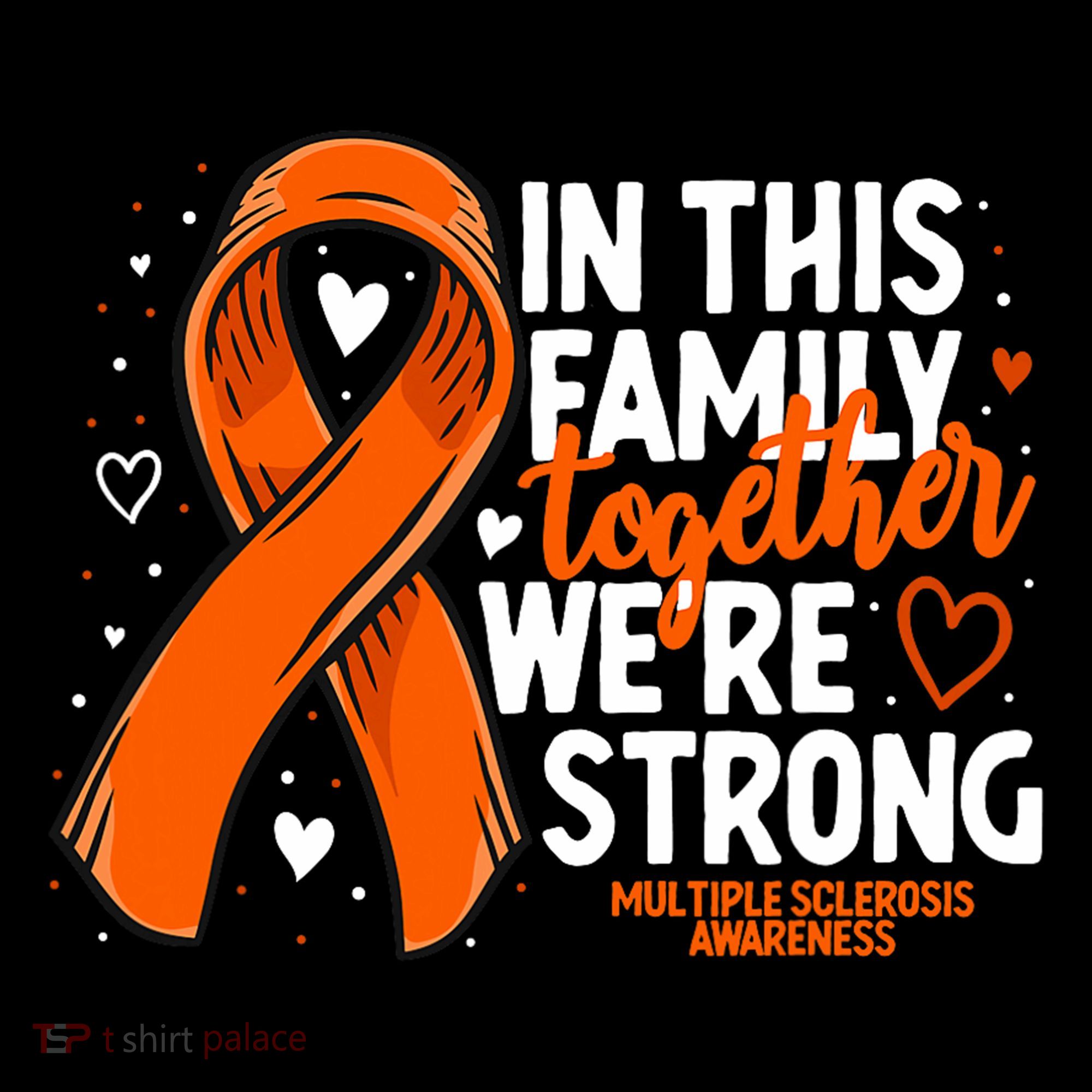 Multiple Sclerosis Awareness Family Support Ms Awareness Women's Hoodie