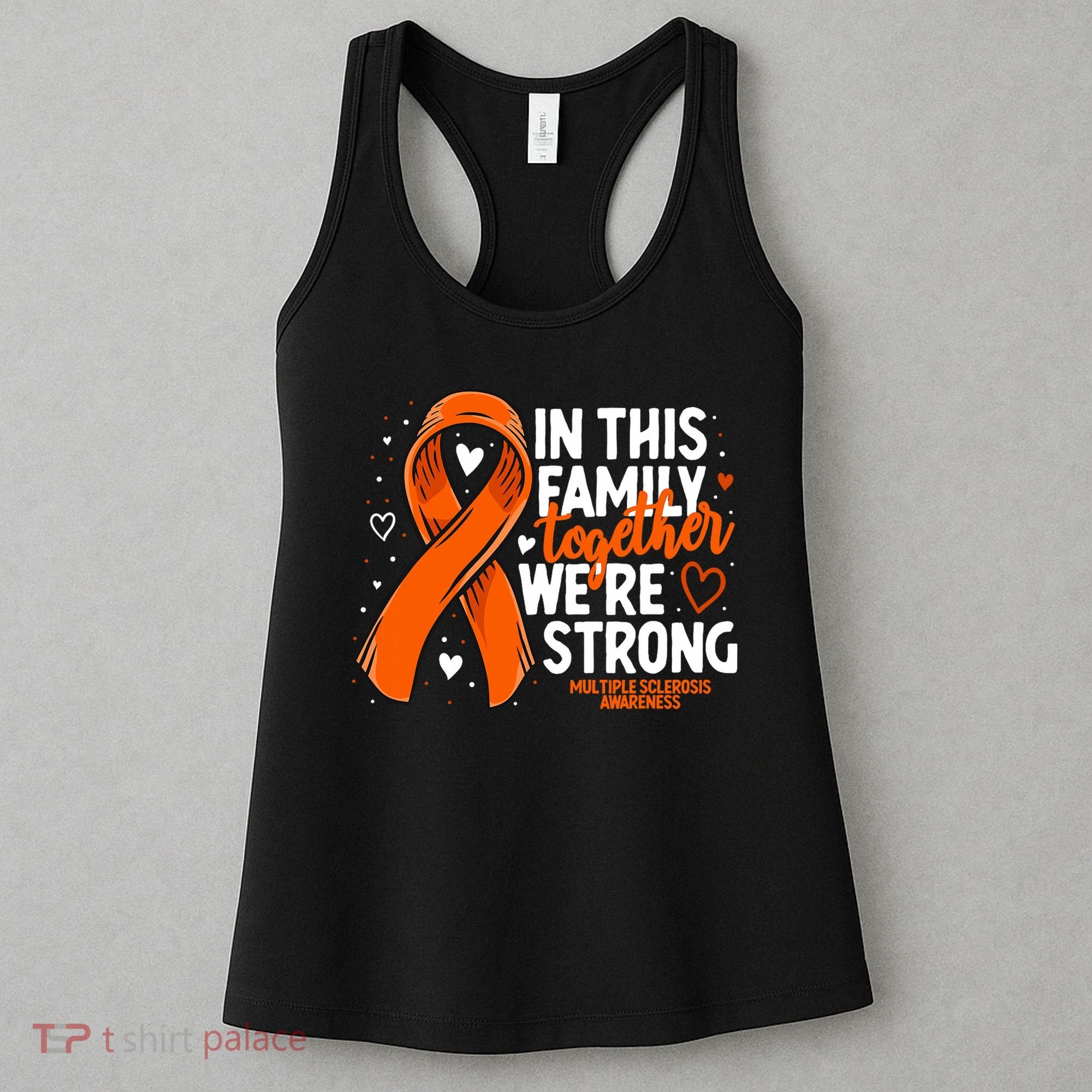 Multiple Sclerosis Awareness Family Support Ms Awareness Women's Tank Top