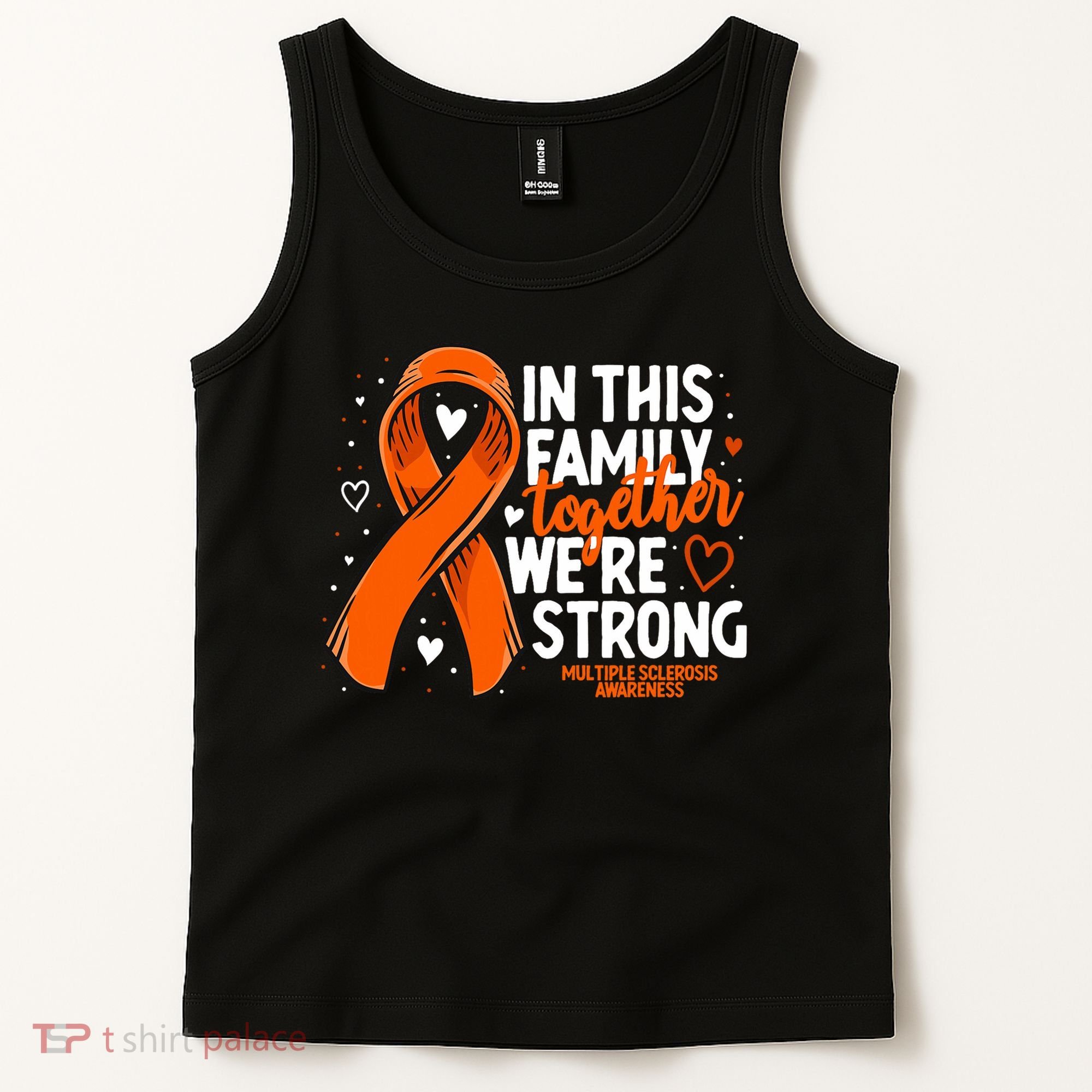 Multiple Sclerosis Awareness Family Support Ms Awareness Tank Top