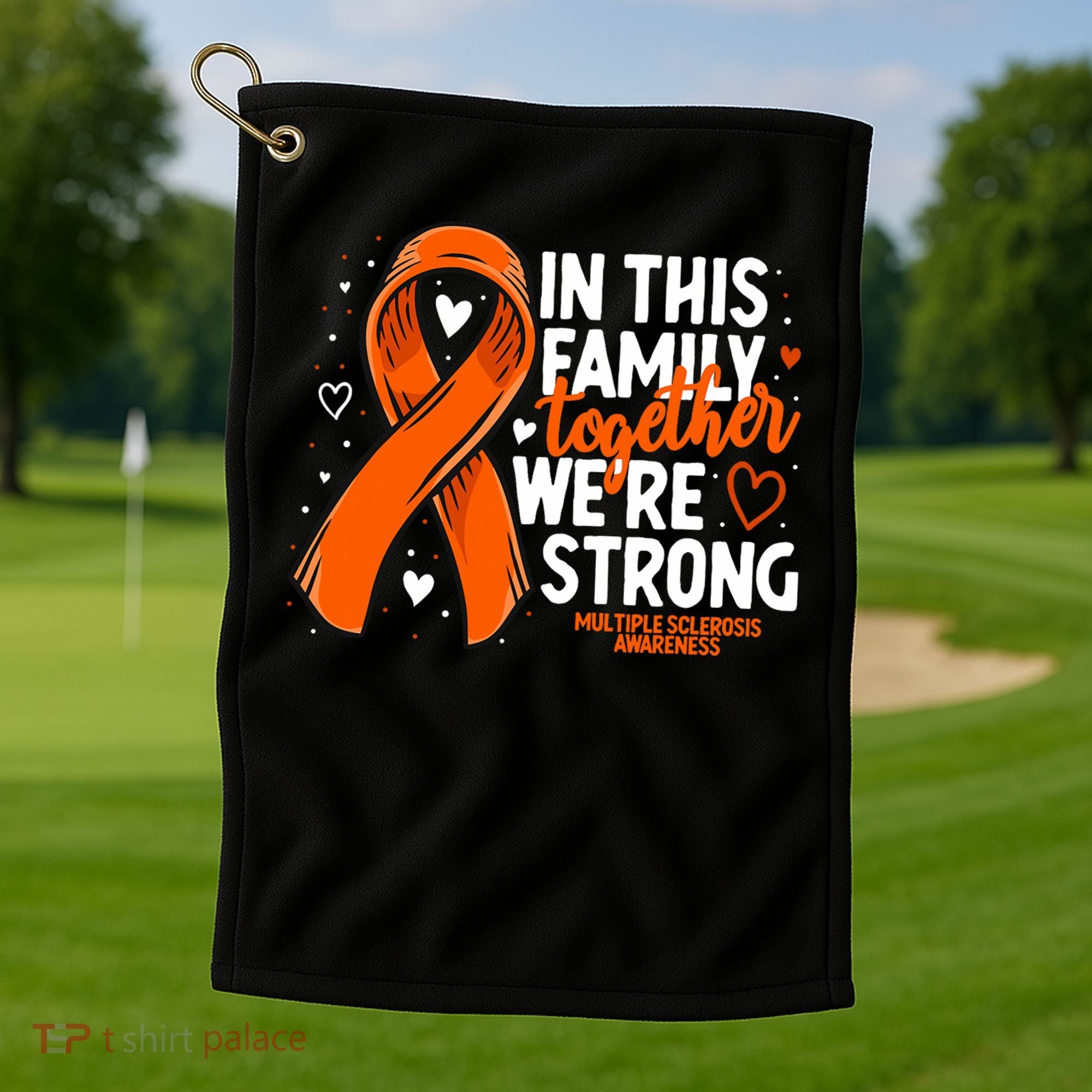 Multiple Sclerosis Awareness Family Support Ms Awareness Golf Towel