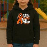 Multiple Sclerosis Awareness Family Support Ms Awareness Kids Hoodie thumb 3