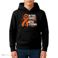 Multiple Sclerosis Awareness Family Support Ms Awareness Kids Hoodie thumb 4