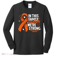 Multiple Sclerosis Awareness Family Support Ms Awareness Kids Long Sleeve Shirt thumb 0