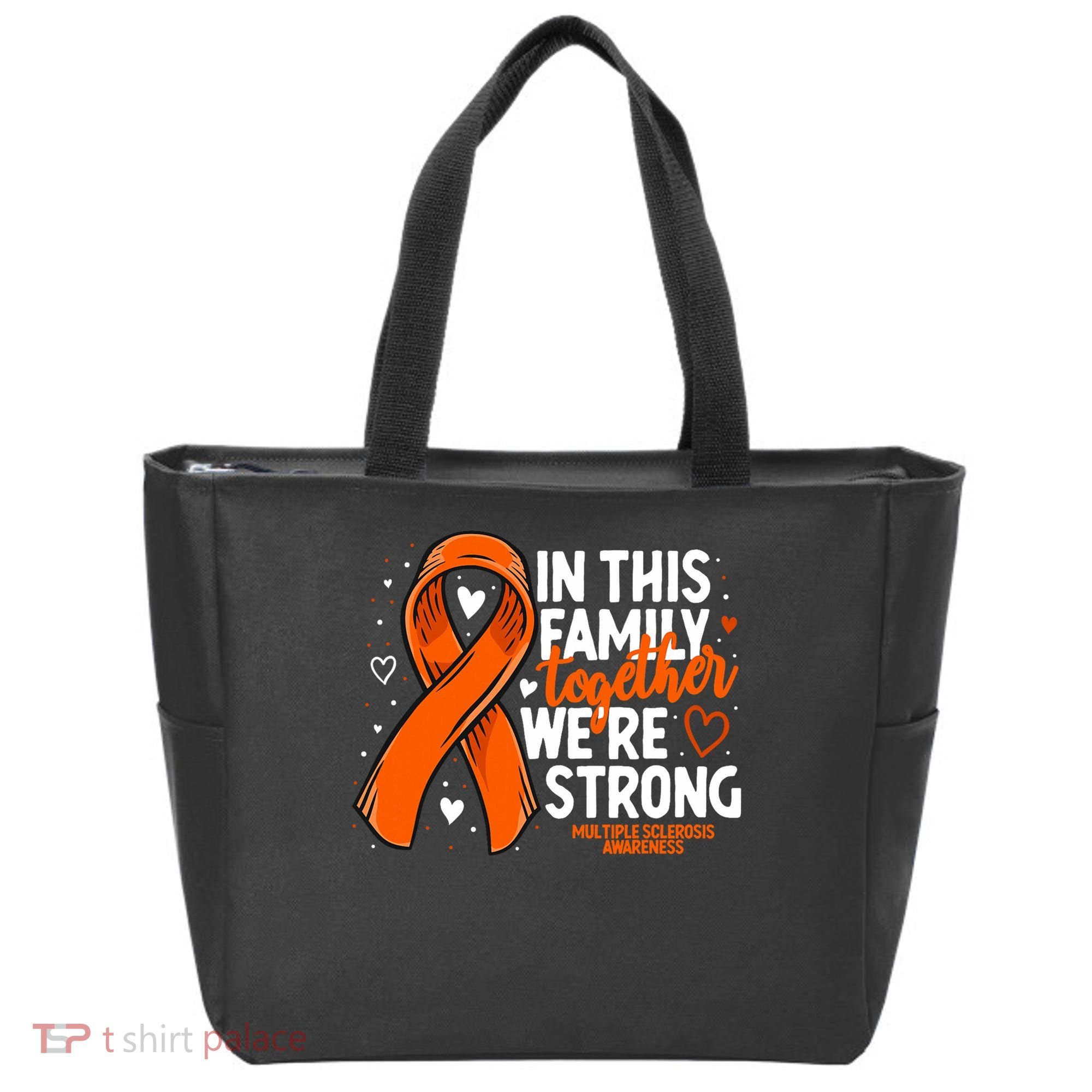 Multiple Sclerosis Awareness Family Support Ms Awareness Tote Bag