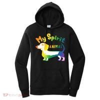 My Spirit Animal Is The Dachshund Gift For Doxie Lovers Gift Women's Hoodie thumb 0
