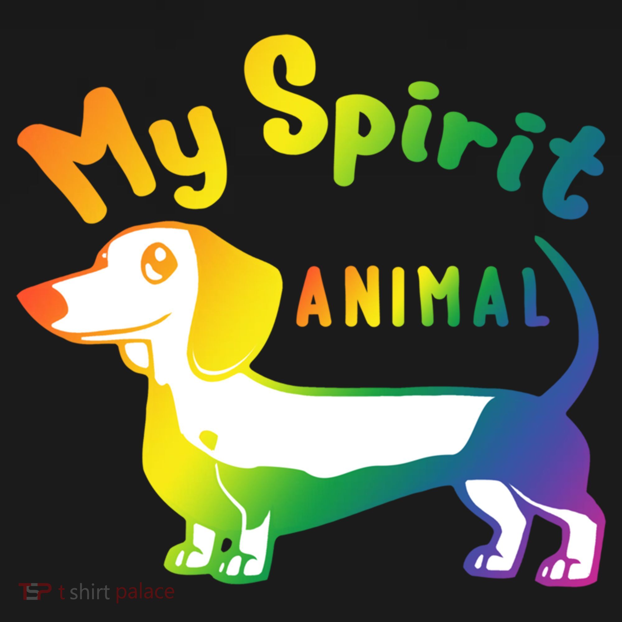 My Spirit Animal Is The Dachshund Gift For Doxie Lovers Gift Ornament