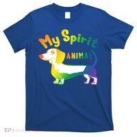My Spirit Animal Is The Dachshund Gift For Doxie Lovers Gift T-Shirt thumb 0