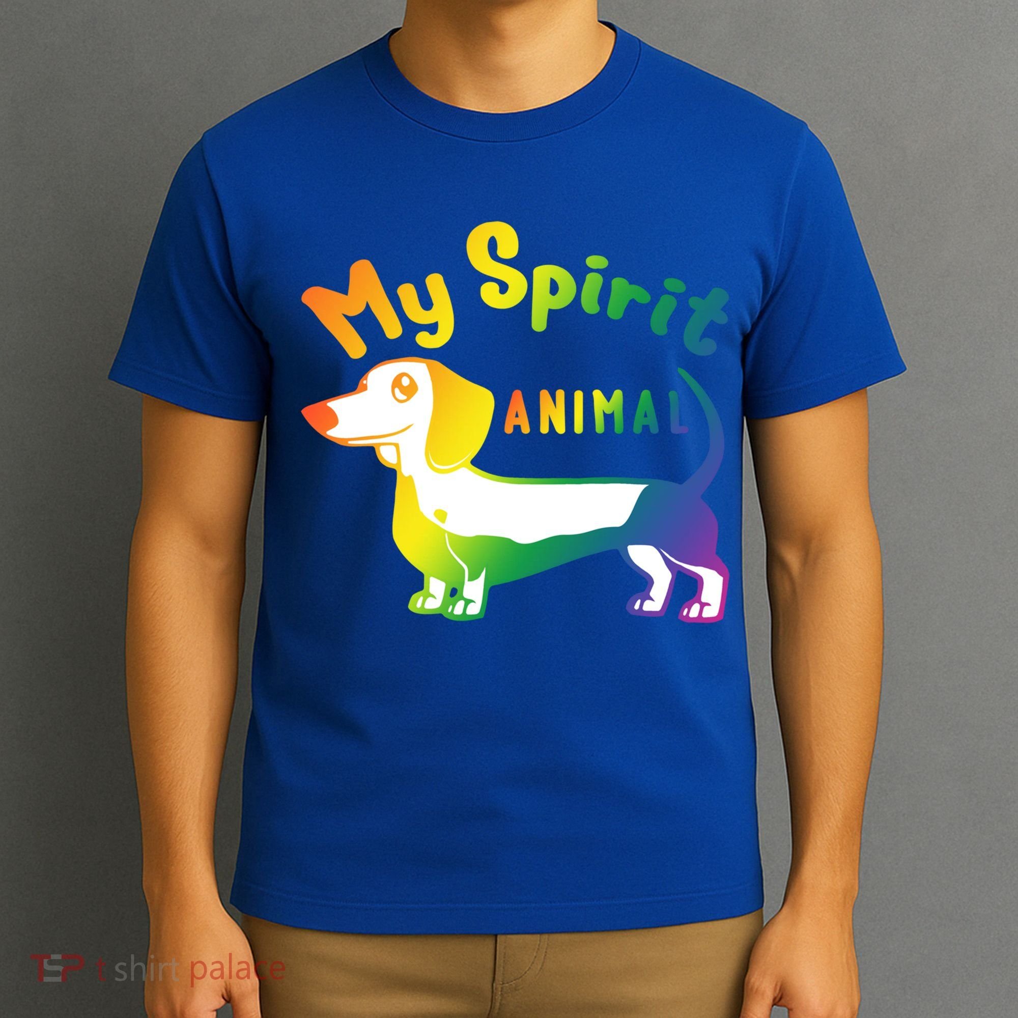 My Spirit Animal Is The Dachshund Gift For Doxie Lovers Gift T-Shirt