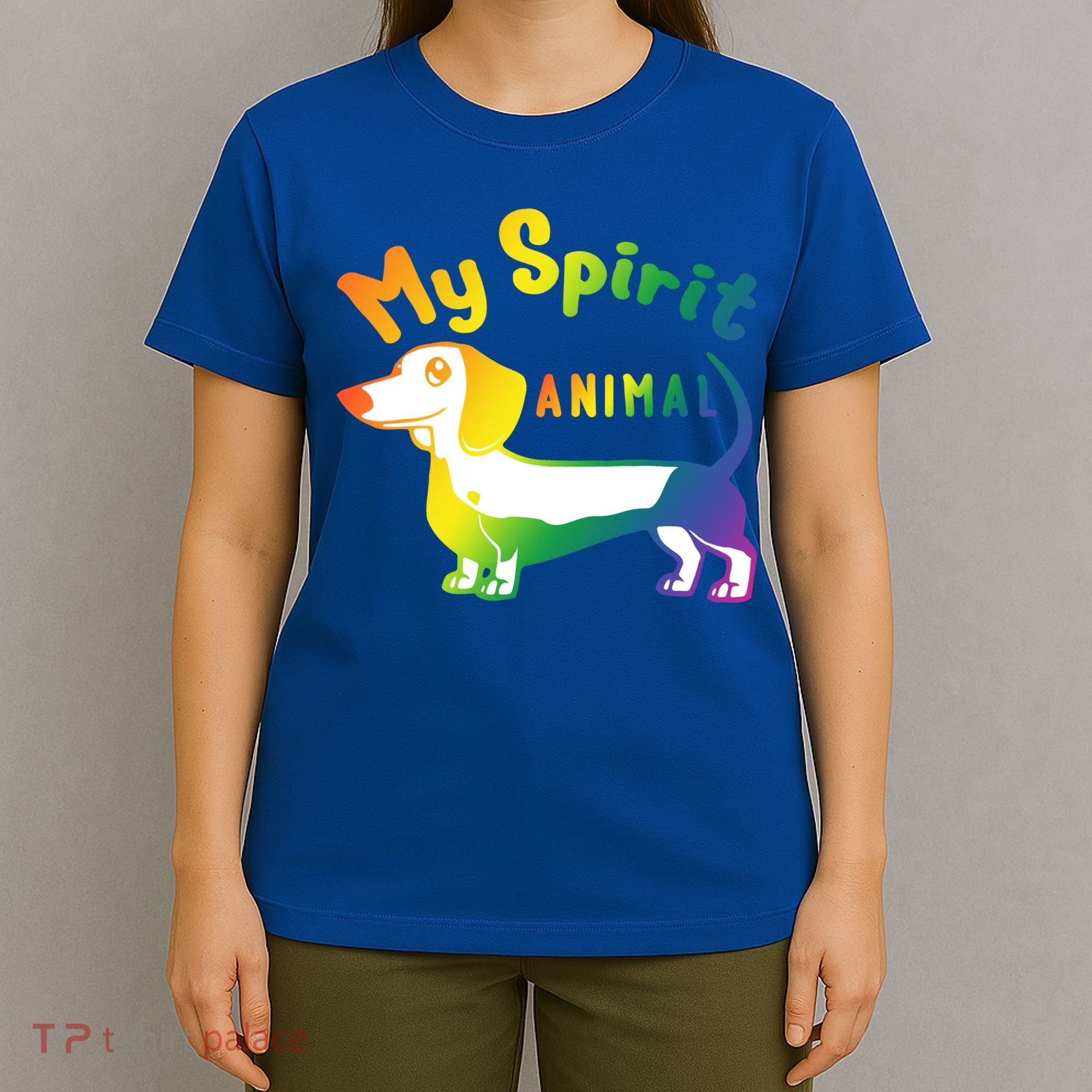 My Spirit Animal Is The Dachshund Gift For Doxie Lovers Gift T-Shirt