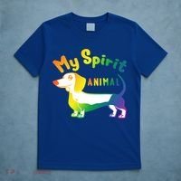 My Spirit Animal Is The Dachshund Gift For Doxie Lovers Gift T-Shirt thumb 5