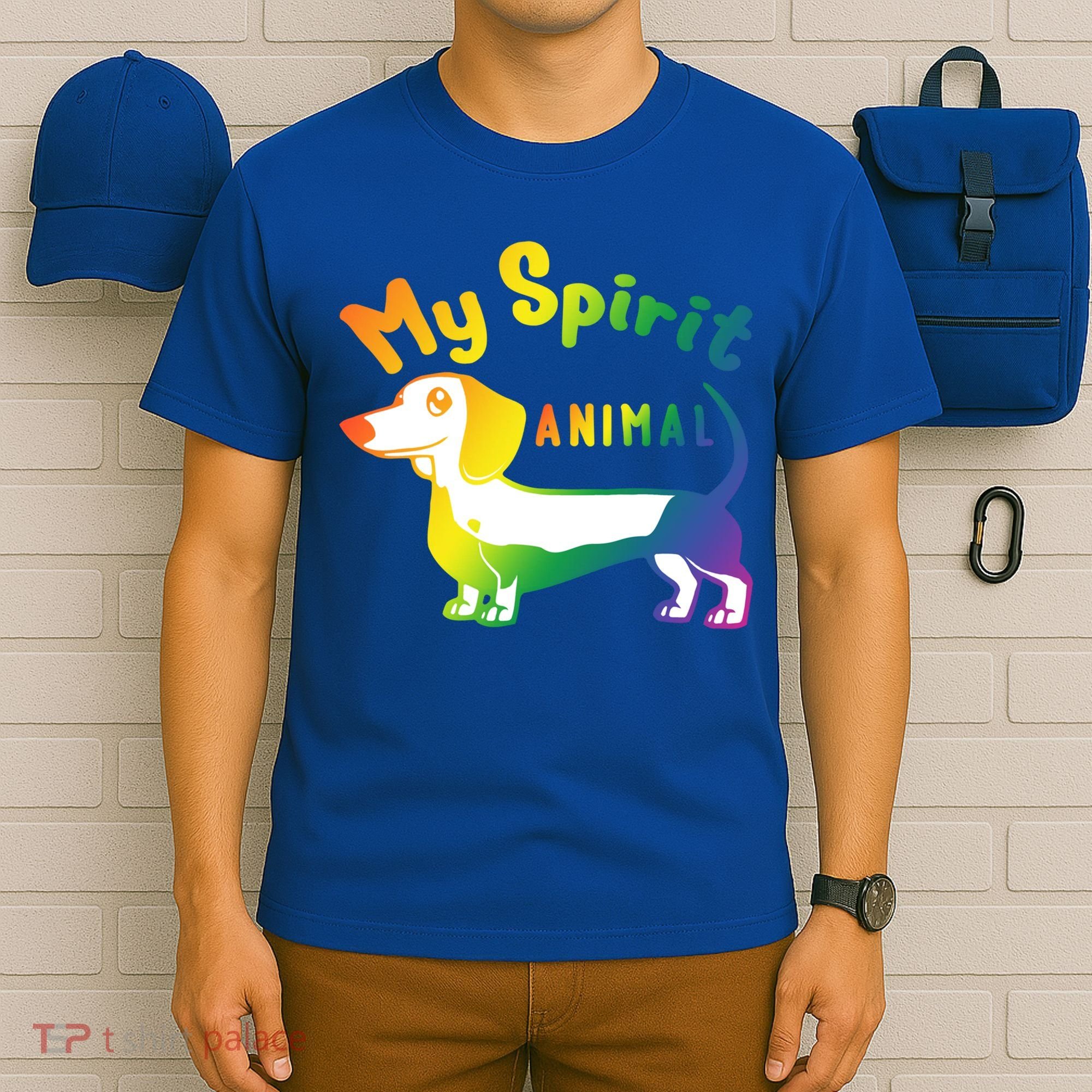 My Spirit Animal Is The Dachshund Gift For Doxie Lovers Gift T-Shirt