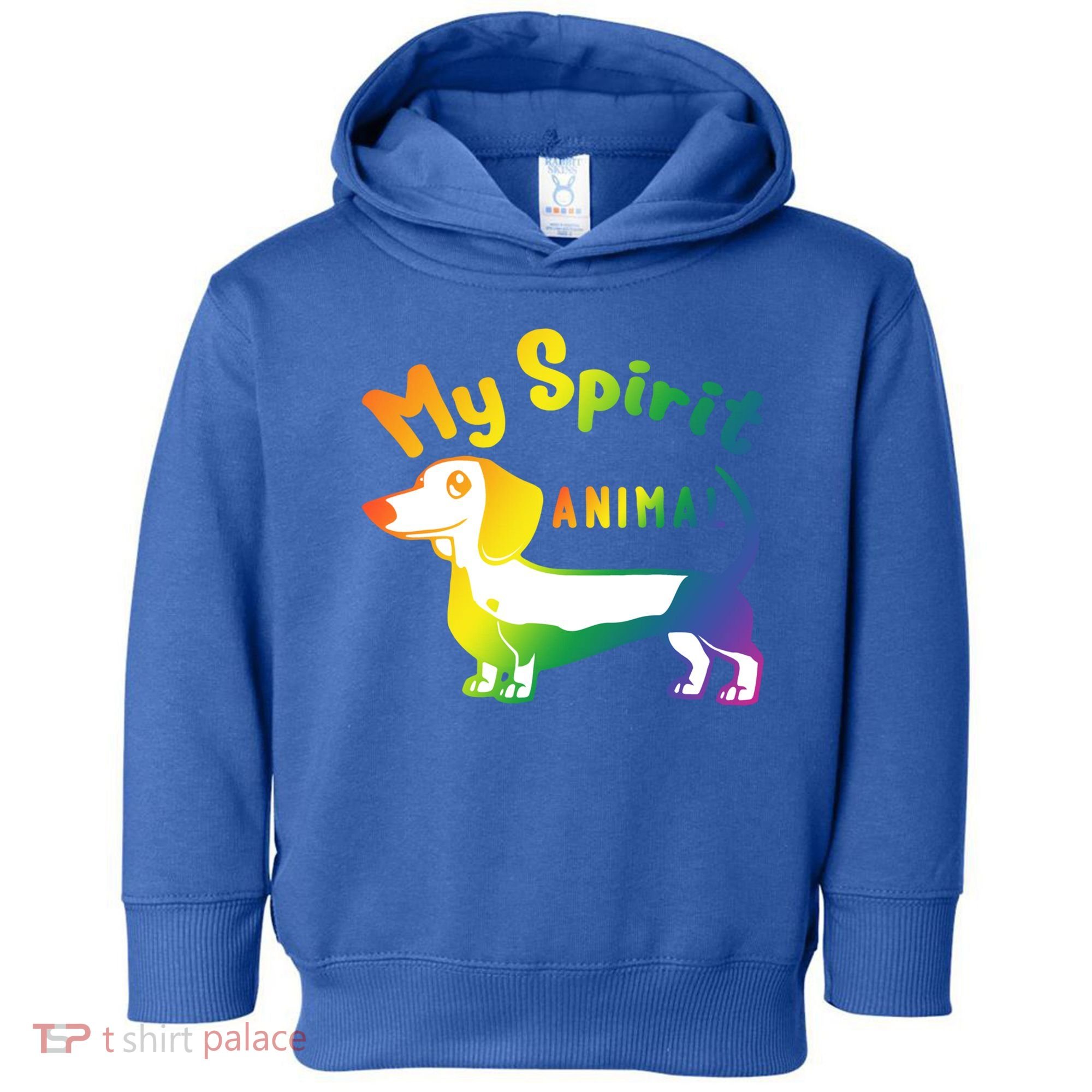 My Spirit Animal Is The Dachshund Gift For Doxie Lovers Gift Toddler Hoodie