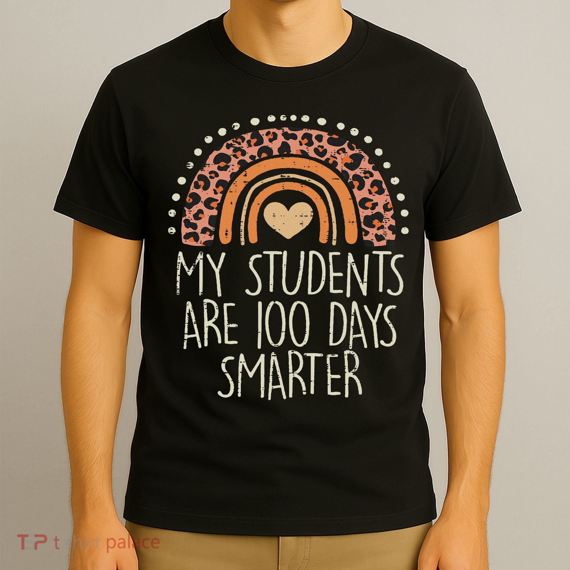 My Students Are 100 Days Smarter 100th Day Of School Teacher T-Shirt