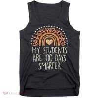 My Students Are 100 Days Smarter 100th Day Of School Teacher Tank Top thumb 0