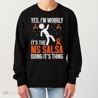 Multiple Sclerosis Awareness Ms Women's Sweatshirt thumb 0