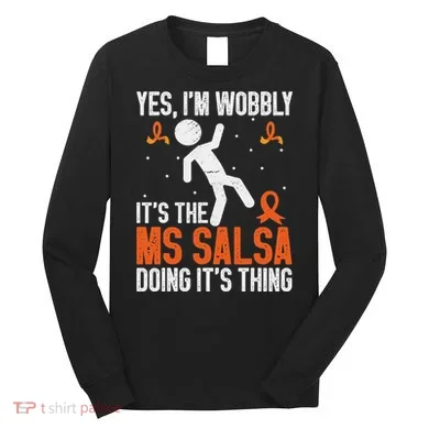 Multiple Sclerosis Awareness Ms Long Sleeve Shirt