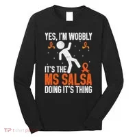 Multiple Sclerosis Awareness Ms Long Sleeve Shirt thumb 0