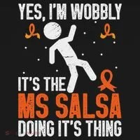 Multiple Sclerosis Awareness Ms Long Sleeve Shirt thumb 2